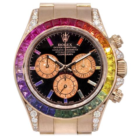 rolex daytona arc en ciel|A Closer Look: The Only Known Rolex ‘Rainbow Zenith’ Daytona.